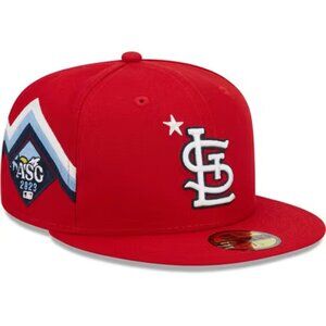 New Era St Louis Cardinals All Star Game Patch Work Out 59Fifty 5950 7 5/8 Hat